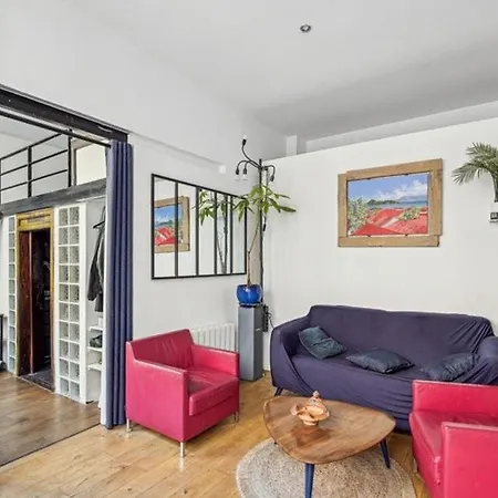 Loft Parisien Pour 4 Personnes Lägenhet *