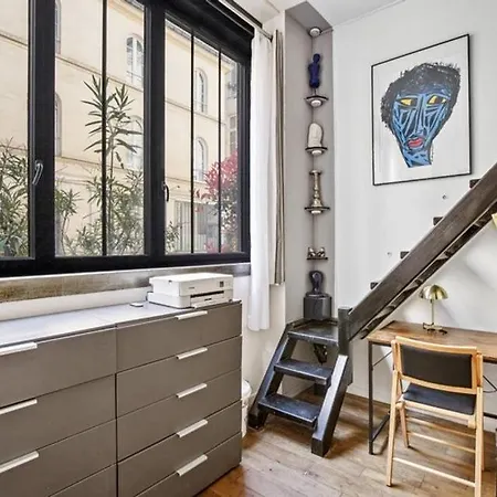 Loft Parisien Pour 4 Personnes דירה פריז